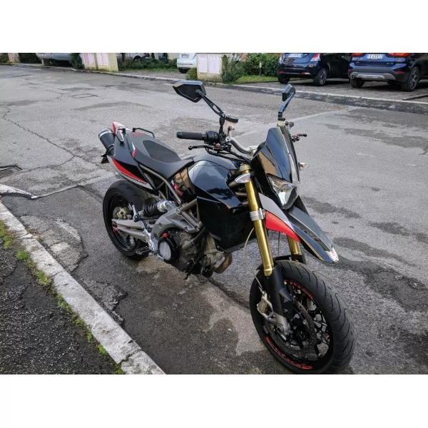 Doublefire Titanium Black Roadsitalia Aprilia Dorsoduro 750