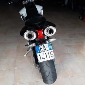 Short Titanium Roadsitalia Aprilia Dorsoduro 750