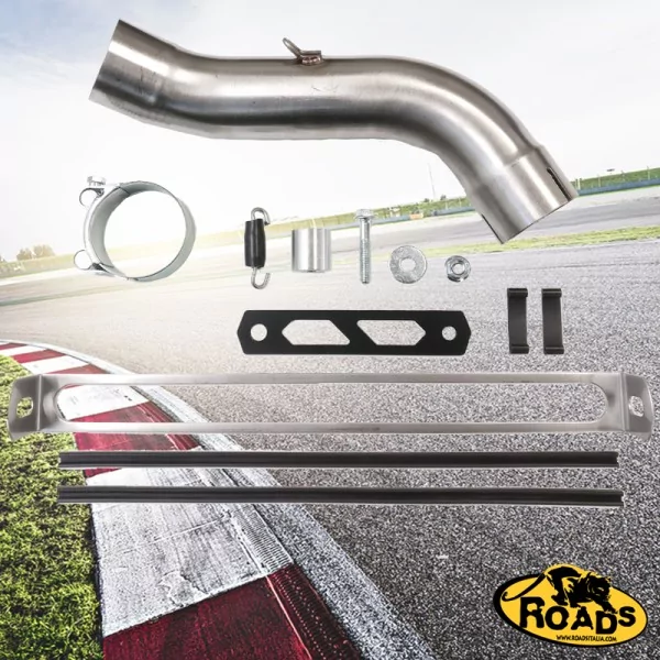 Doublefire Titanium Black Roadsitalia Kawasaki Z900 2017/2019