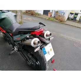 Short Titanium Roadsitalia Aprilia Shiver 900