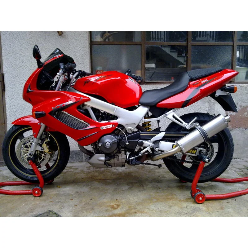Exhaust For Honda Vtr 1000 F Ovale Titanium