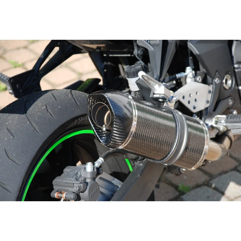 Exhaust for Kawasaki Z750 2007-2012 Special Carbon